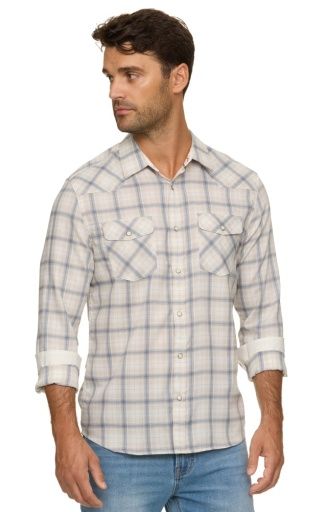 BURLESON LS OUTDOOR PERFORMANCE WESTERN SHIRT, Size: S