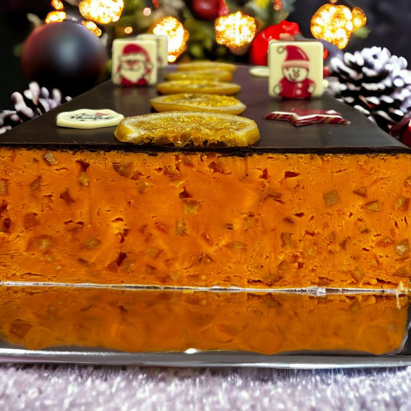 Turrón de naranja. Turrón de naranja.
