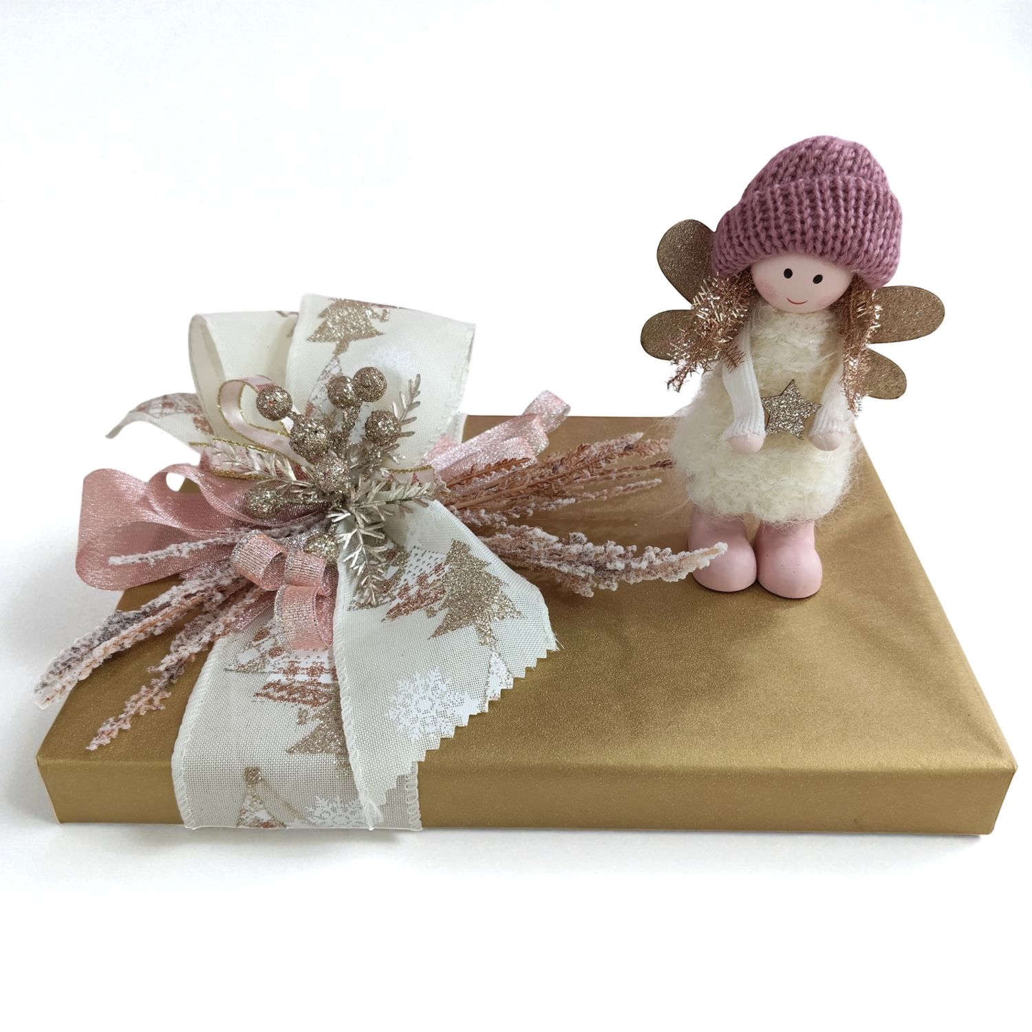 Caja Lindt surtida con muñeca Navidad