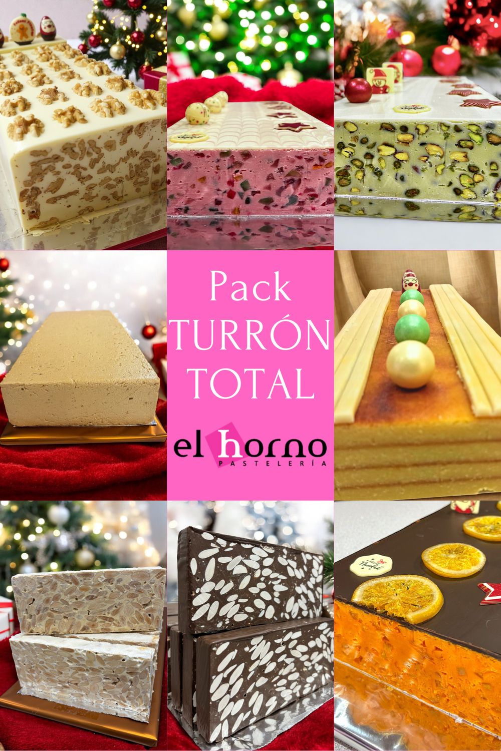 PACK Turrón TOTAL EL HORNO