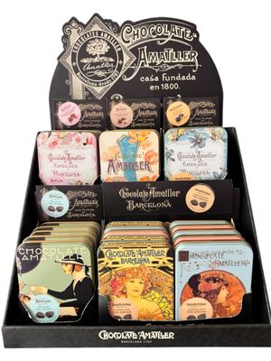 Cajas en latas coleccionables