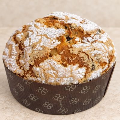 Panettone de Naranja confitada con Chocolate.