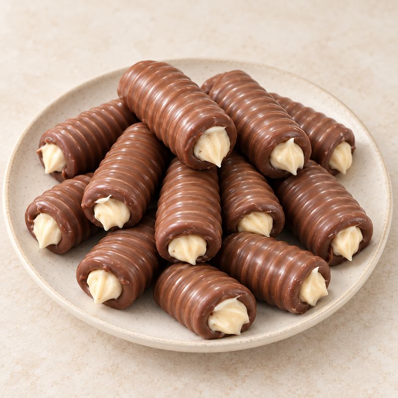 Huesitos de chocolate y avellana. Huesitos de chocolate y avellana.