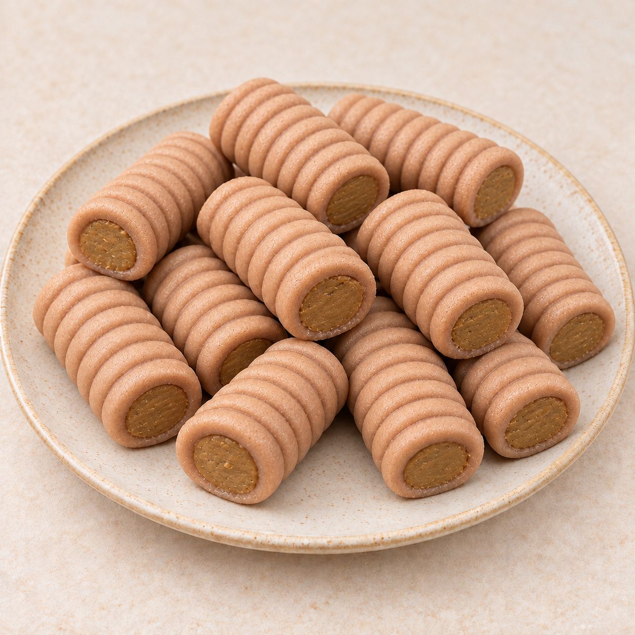 Huesitos de praliné de avellana.