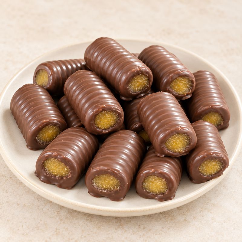 Huesitos de chocolate y yema. Huesitos de chocolate y yema.