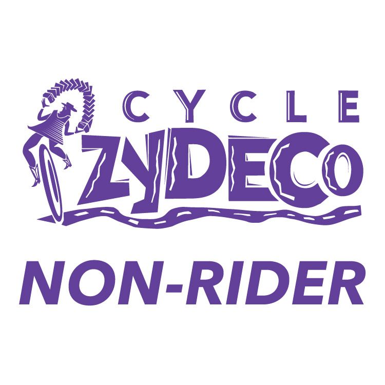 Non-Rider Registration Cycle Zydeco 2026