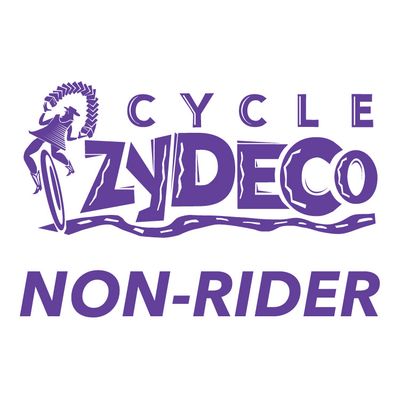 Non-Rider Registration Cycle Zydeco 2026