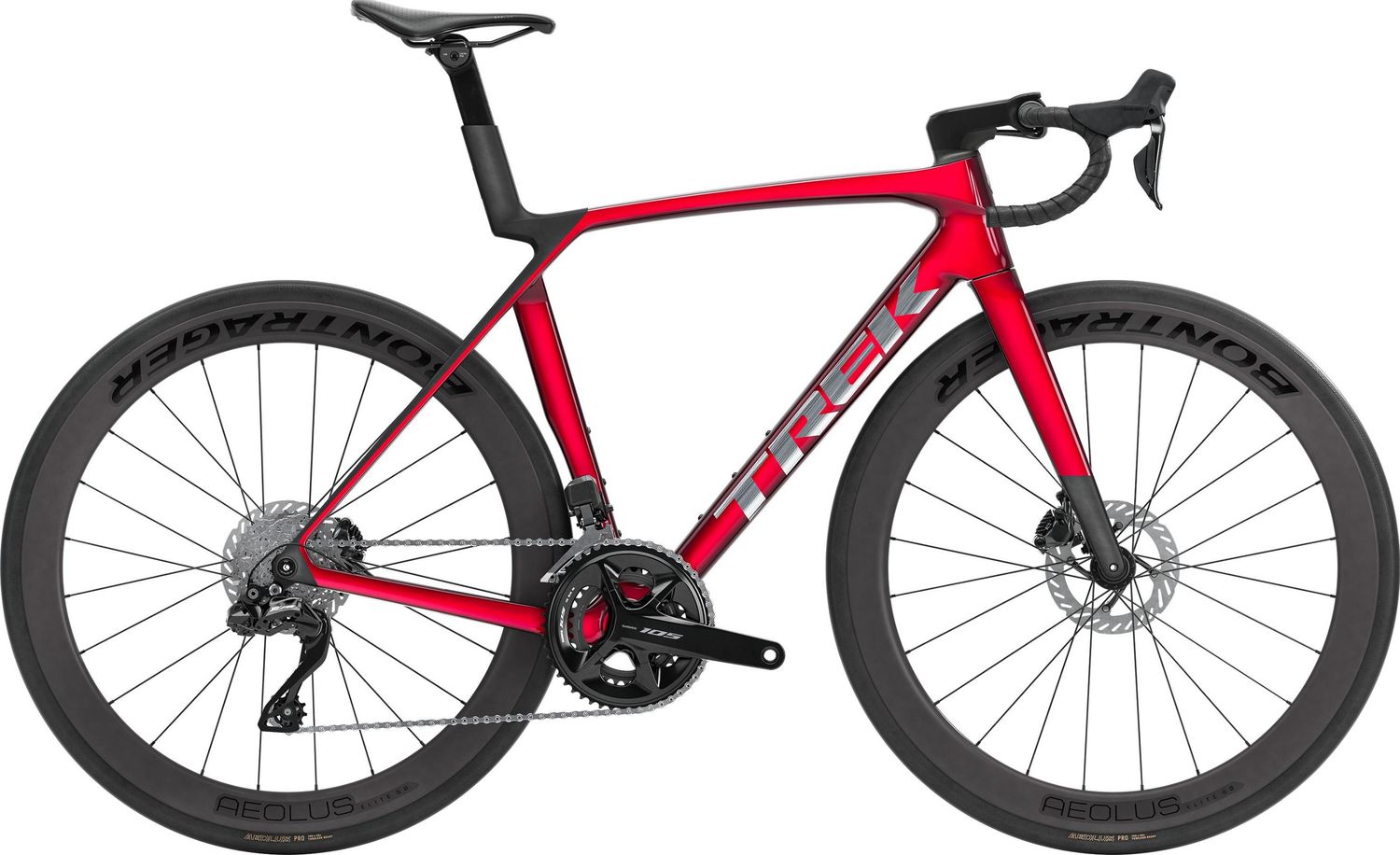 2026  Madone SL 6 Gen 8  Gloss Fury Red/Matte Deep Smoke