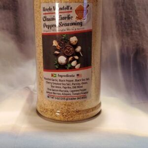 Classic Garlic Pepper Seasoning