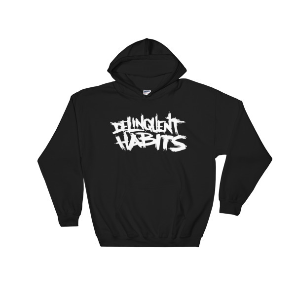 DELINQUENT OFFICIAL - HOODED SWEATSHIRT 00031