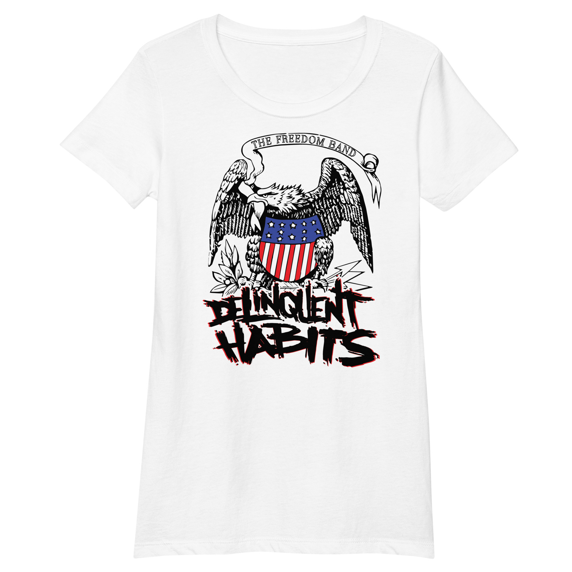 Freedom Band - Women’s fitted t-shirt 00094