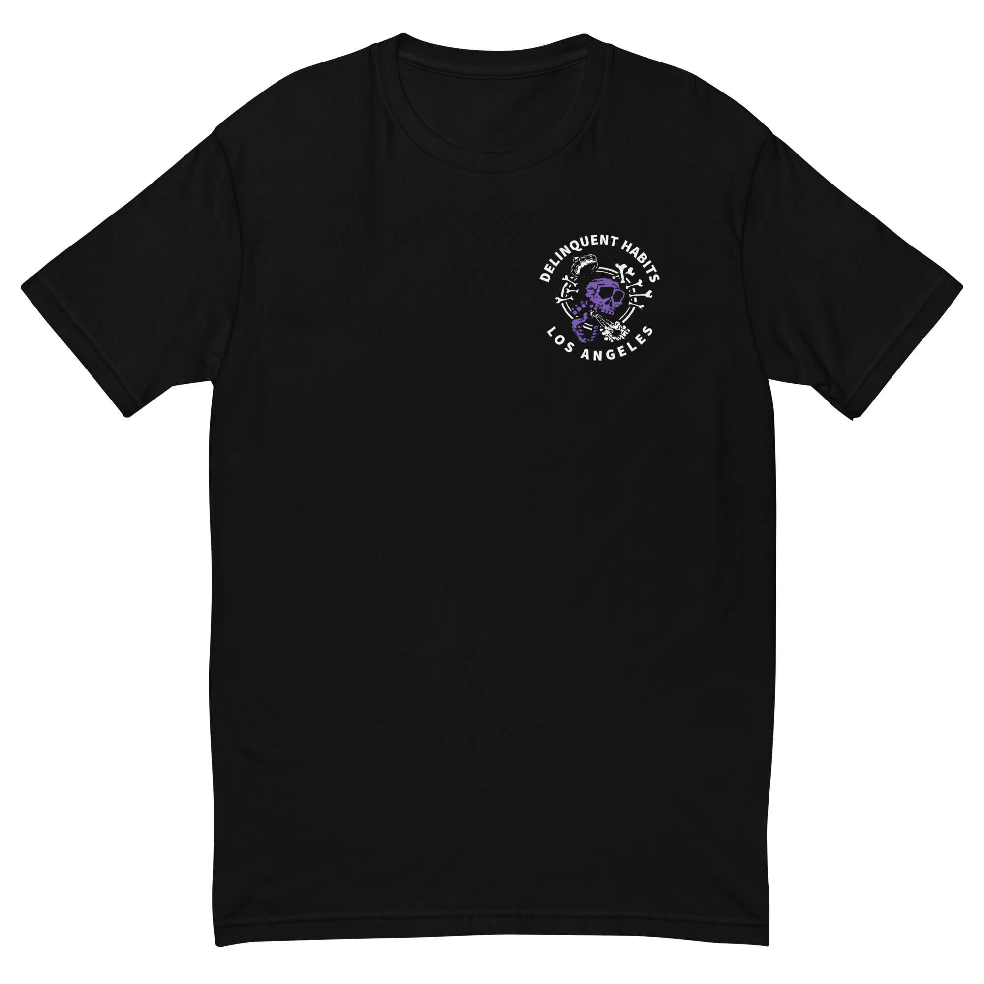 DH Skull Logo - Rebel Purple - Short Sleeve T-shirt 00101