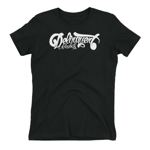 SCRIPT LOGO GRAND - Woman's t-shirt (Original Davila Design) W-1993-03