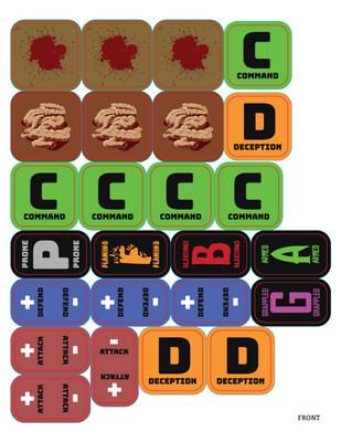 Tiles and Tokens Printable PDF File