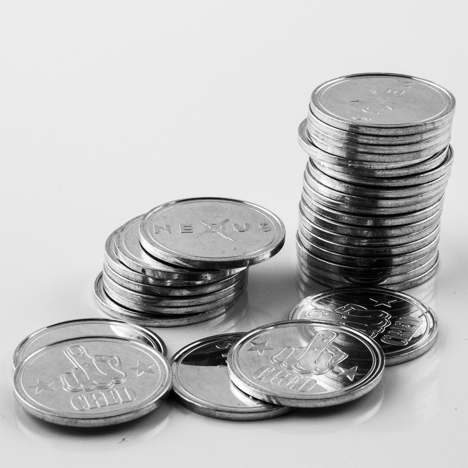 700 Aluminum Cred Coins