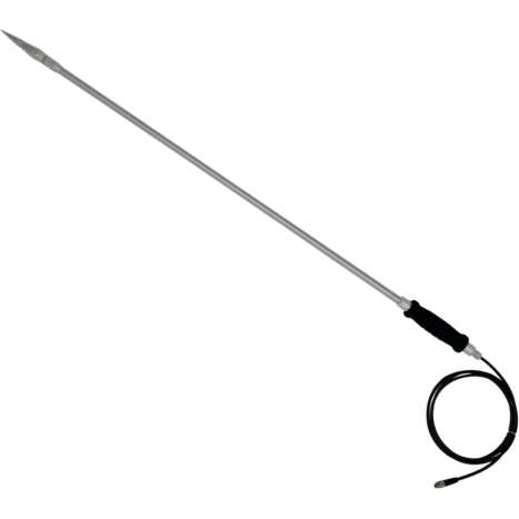 Hackgutstechsonde - 1 Meter lang, mit wechselbarer Spitze   für humimeter BL2
