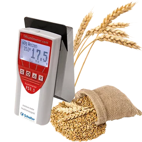 Schaller humimeter FS1.1 kompaktes Getreidefeuchtemessgerät für Landwirtschaft und Lebensmittelindu…