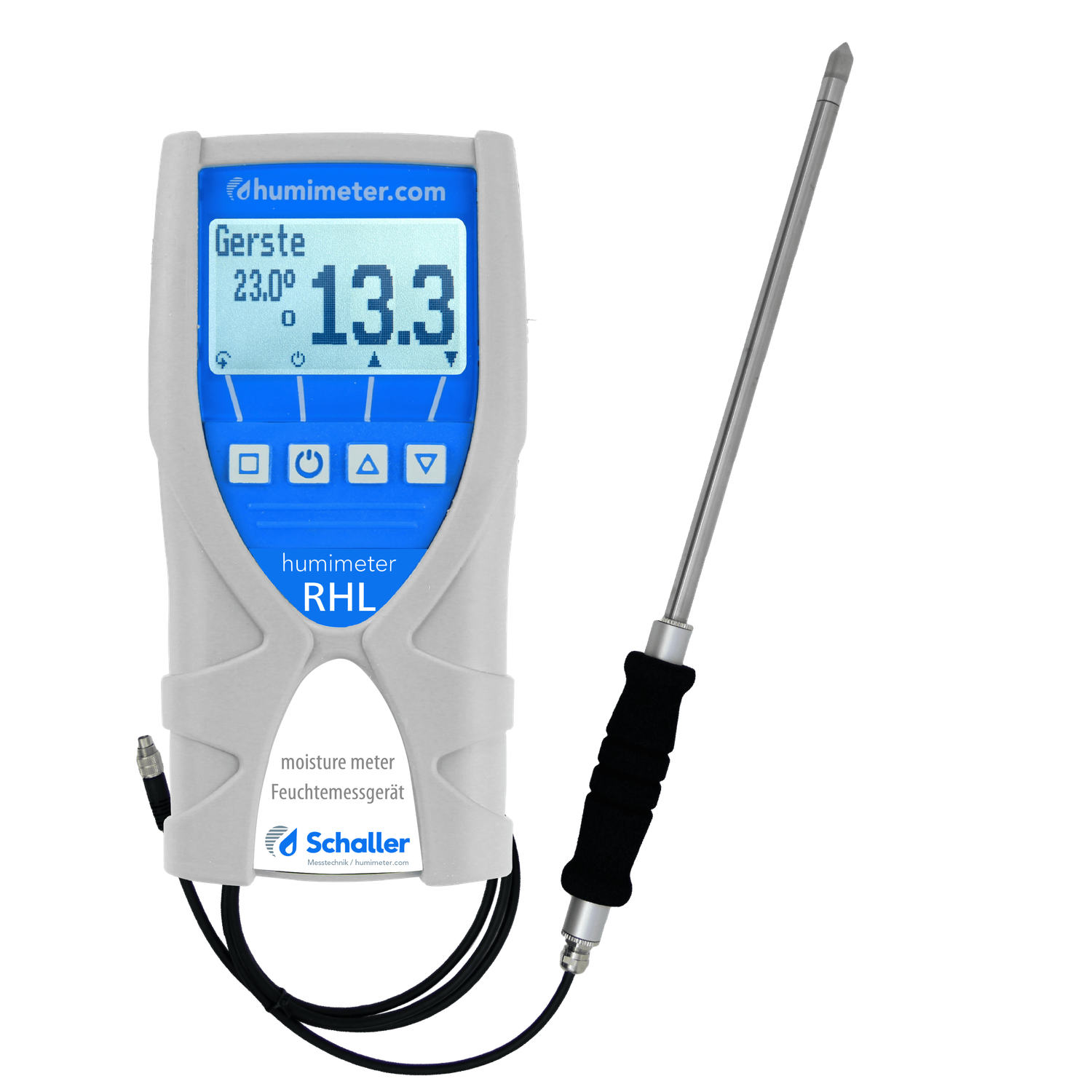 Schaller humimeter RHL Feuchtemessgerät für Lebensmittel und Getreide, ideal für Landwirtschaft und…