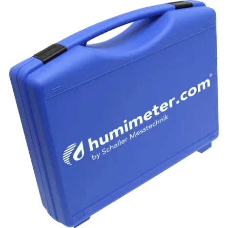 Kunststoffkoffer für humimeter GE1 und GF2