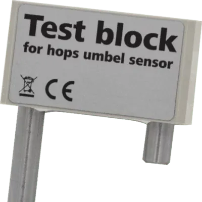 Prüfblock Doldensensor