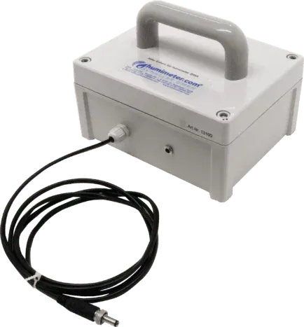 Akku Extern für humimeter BMA–2 im Kunststoffgehäuse