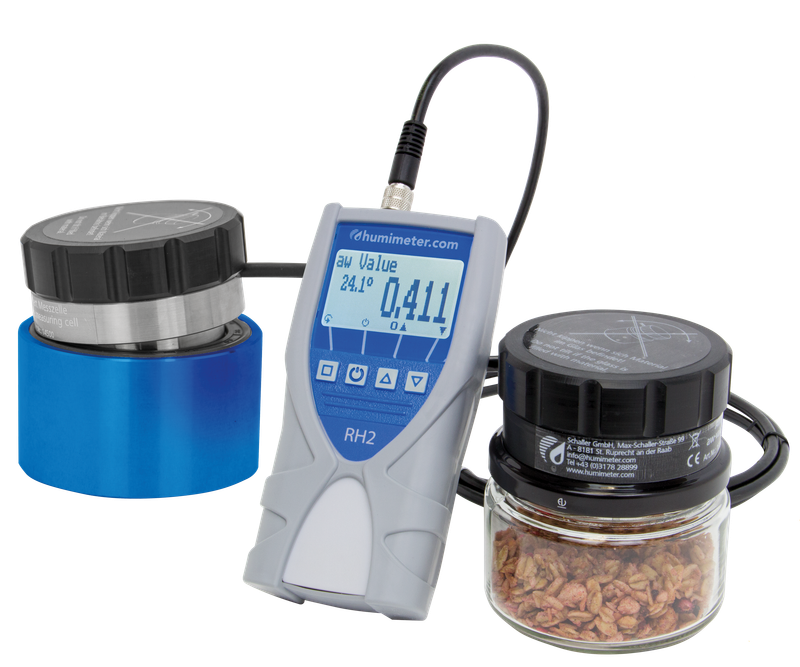 humimeter RH2 aw-Wert-Messgerät Schaller humimeter RH2 aw Wassergehaltsmesser für präzise Feuchtemessung in Lebensmitteln und Getre…