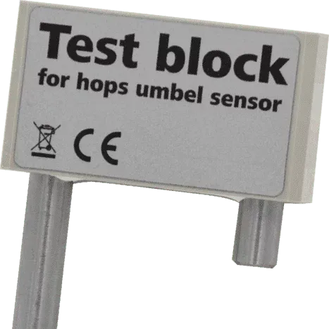 Prüfblock Doldensensor
