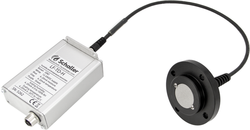 LF-TD-H Holz-Feuchtetransmitter zur Wassergehaltsbestimmung von Hackgut, Spänen, Pellets und weiter…