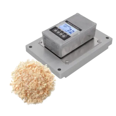 Fertig kalibriertes System zur Zur Wassergehaltsbestimmung von Sägespänen und Hobelspäne für humime…