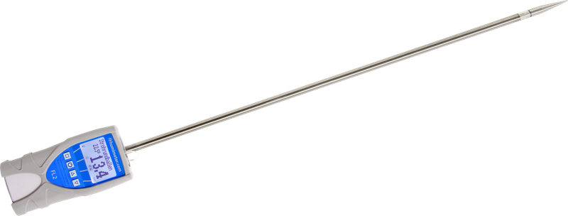 Schaller humimeter FL2 Feuchtemessgerät für Heu und Stroh in der Landwirtschaft, robust und präzise.