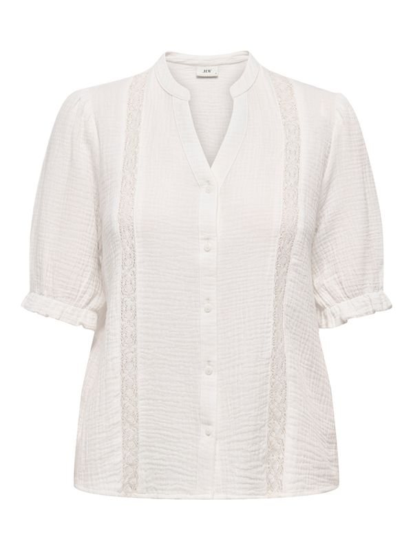 JDY Theis Life 2/4 Mouw Blouse – Geweven met Kant