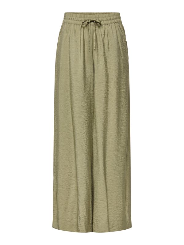 JDY Troya Life Mid Waist Palazzo Broek – Geweven