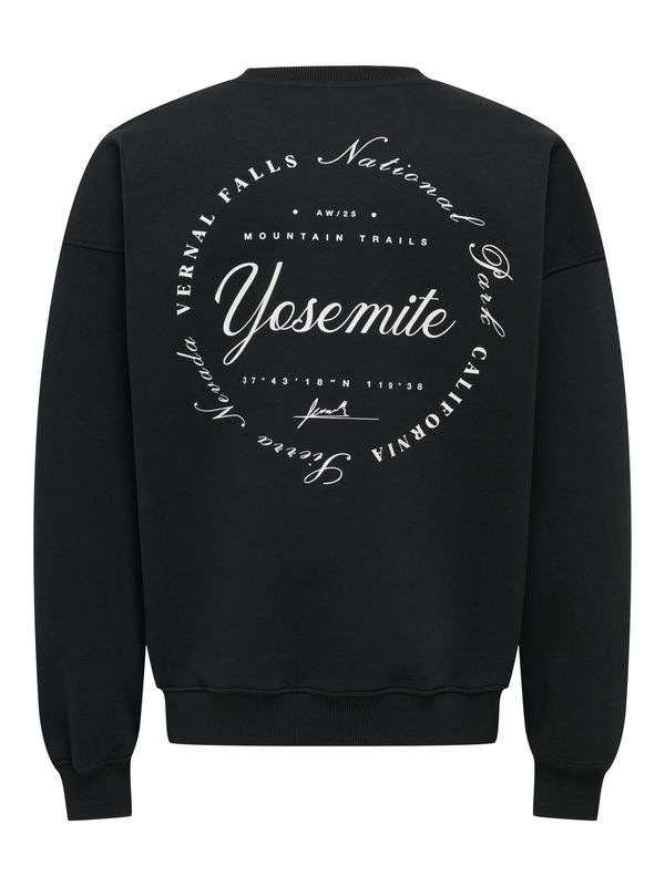 Only &amp; Sons Sweater Ceres Ski – Zwart