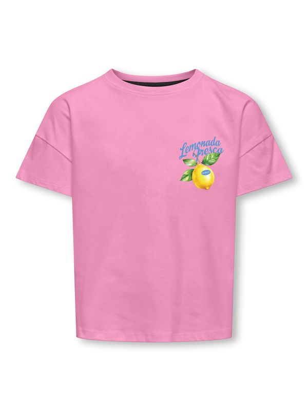 Only Girls Top Mellie Life S/S Loose Print