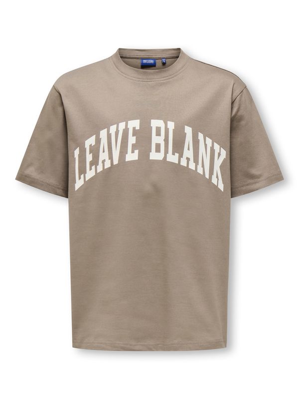 Only &amp; Sons Junior Relaxed Fit Short Sleeve T-Shirt Fred Life LB