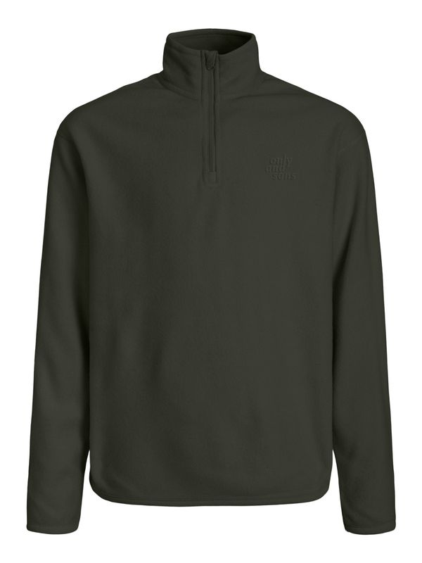 Only &amp; Sons Junior Long Sleeve Fleece Half Zip Sweatshirt Jens