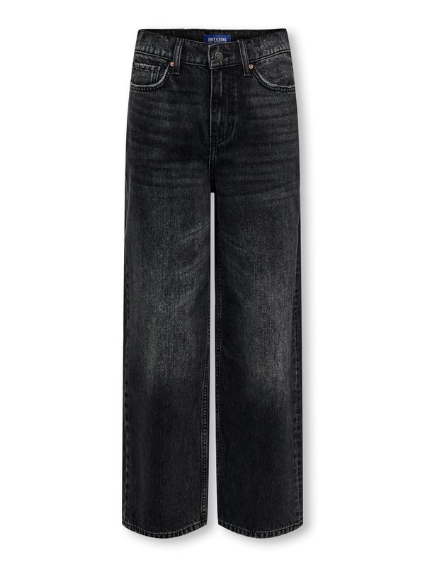Only &amp; Sons Junior Wide Barrel Jeans Remi - Washed Black