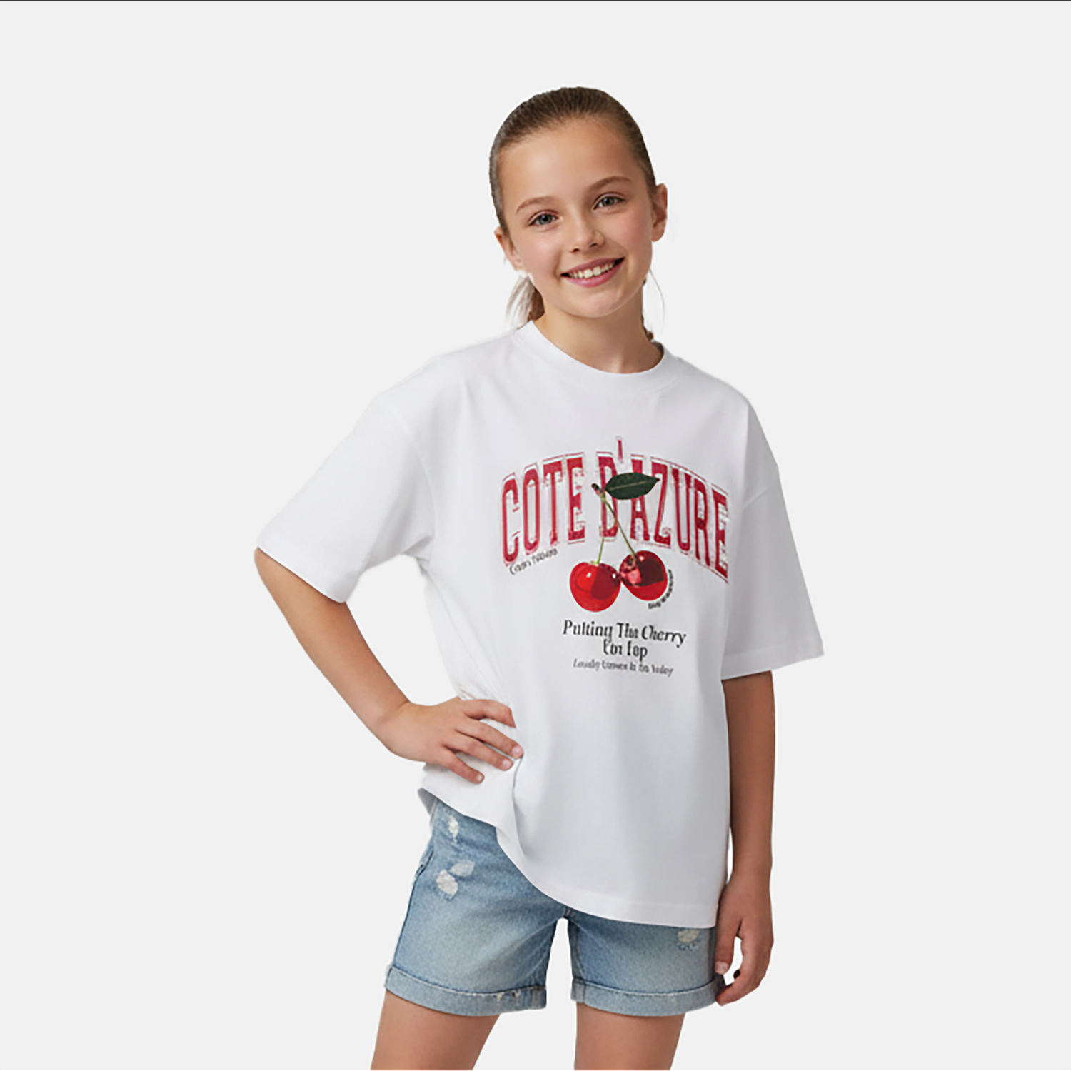 Cars T-shirt Indra, Kleur: White, Maat: 10