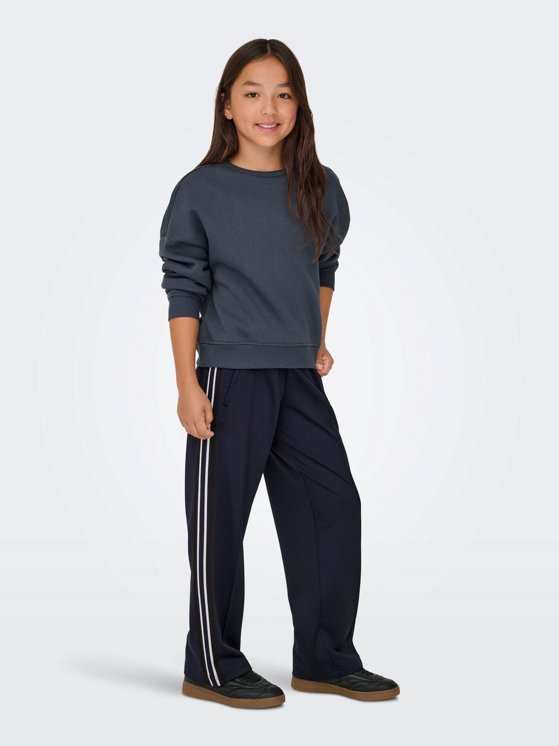 KOGSWEAT L/S CREW OVERSIZE SWT, Kleur: Ombre Blue, Maat: 134/140