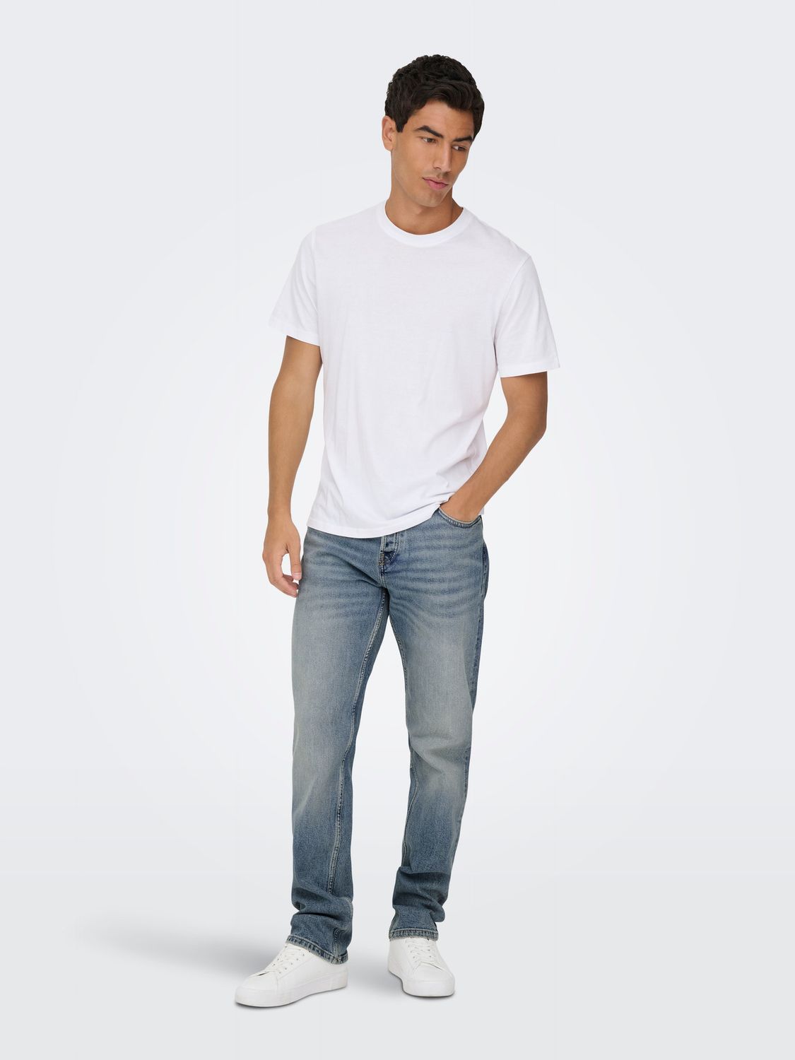 Only &amp; Sons Jeans Edge – Lichtblauw, Kleur: Light Blue Denim, Maat: 29, lengte: "32