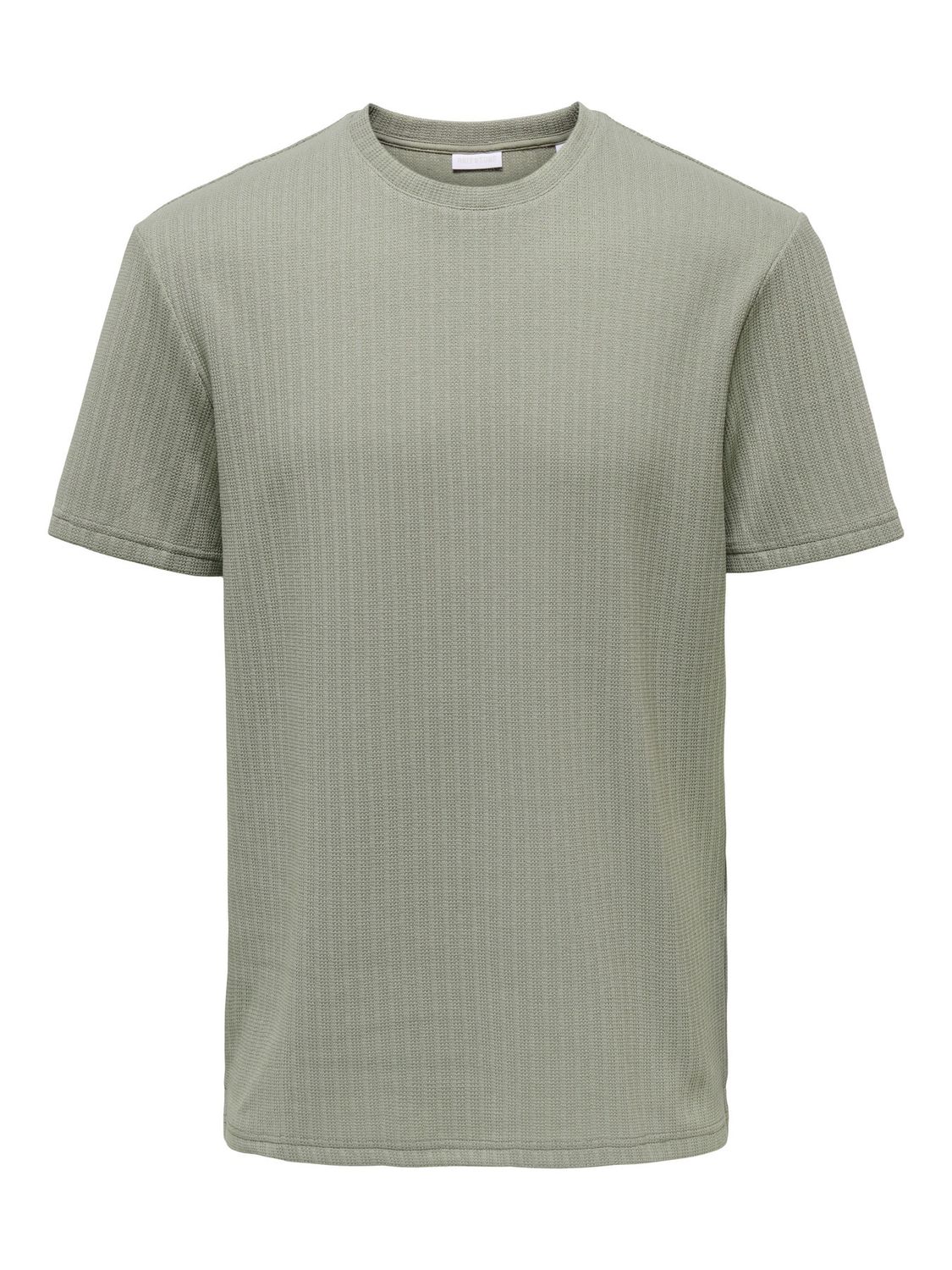 Only &amp; Sons T-shirt Onstrey Life, Kleur: Laurel Oak, Maat: L