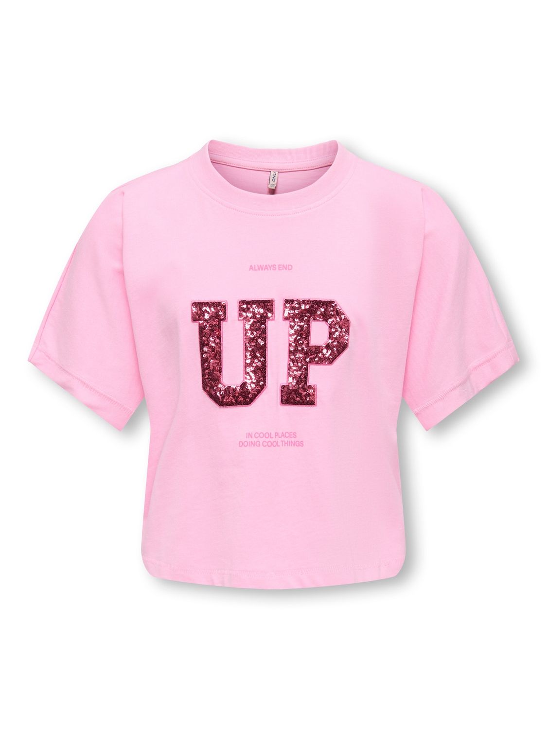 Only Girls T-Shirt Stella, Kleur: Sweet Lilac Up, Maat: 134/140