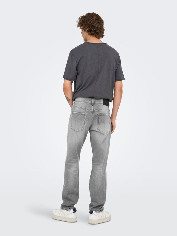 Only &amp; Sons Jeans Edge – Medium Grijs