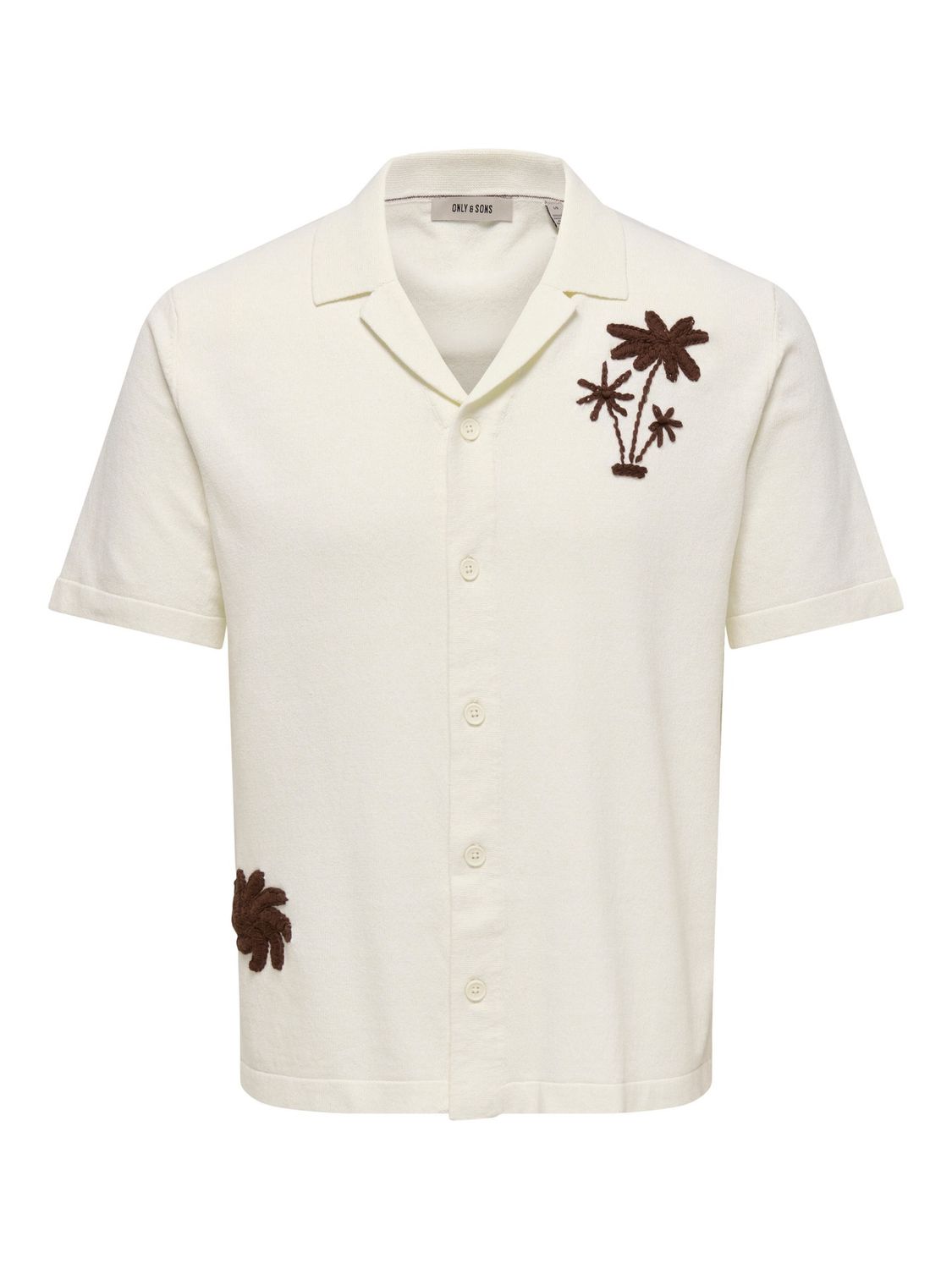Only &amp; Sons Shirt Onsmilo Life, Kleur: Cloud Dancer CAPPUCCINO, Maat: L