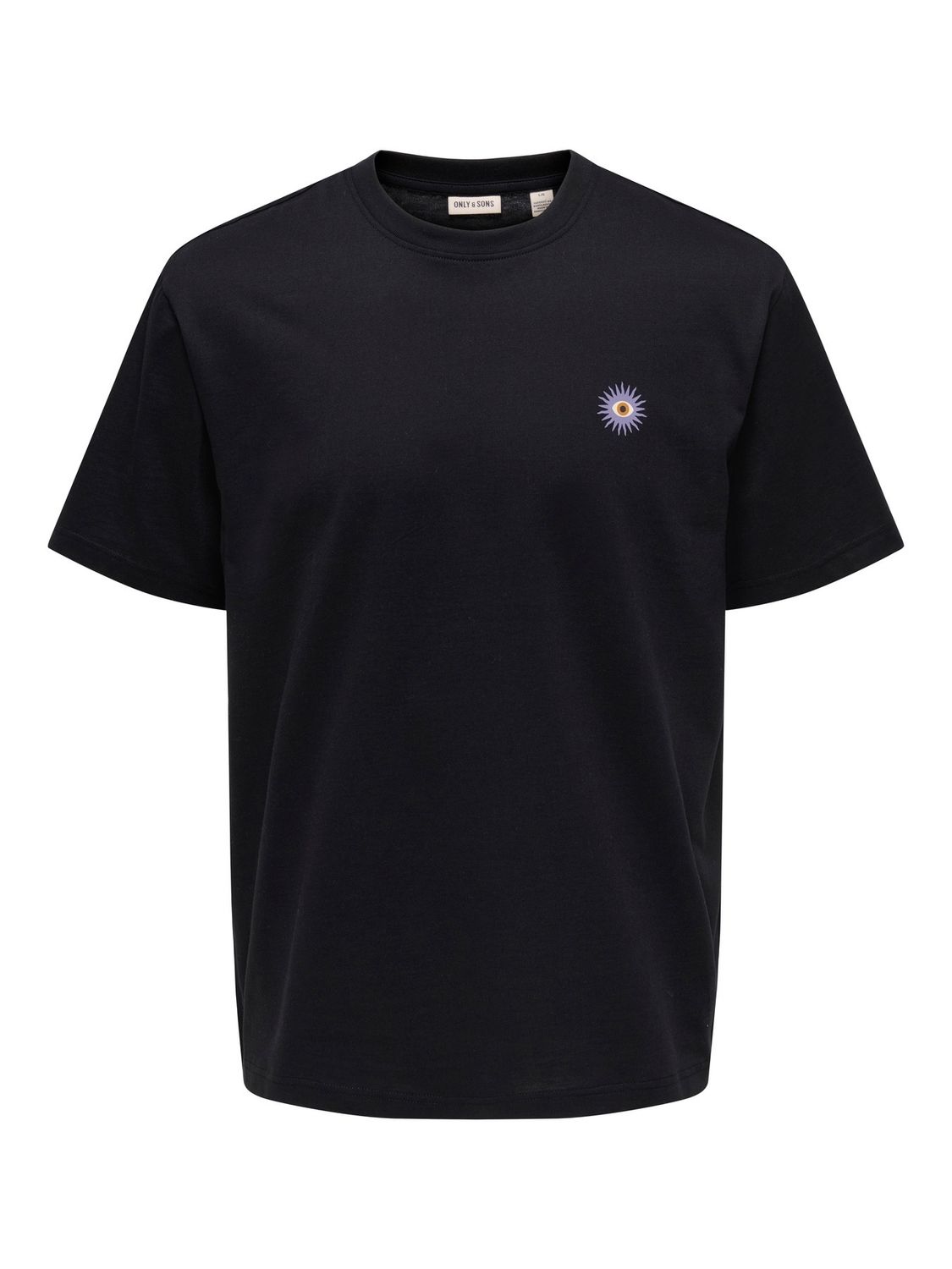 Only &amp; Sons T-shirt Fred Eye, Kleur: Black EYE, Maat: L