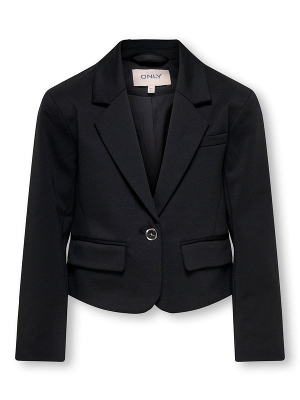 Only Girls Blazer Peach Life – Zwart