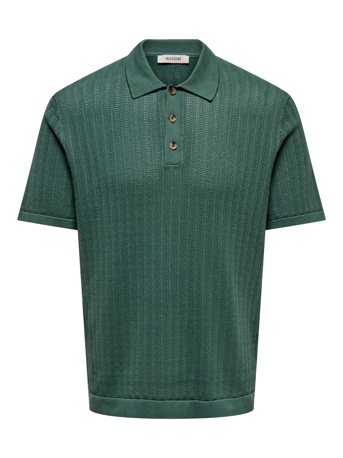 Only &amp; Sons Polo Moon Regular 12, Kleur: Mallard Green, Maat: L