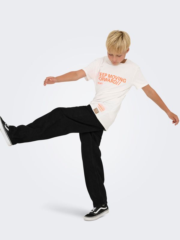 Only &amp; Sons Junior Loose Fit Jeans Fade - Black