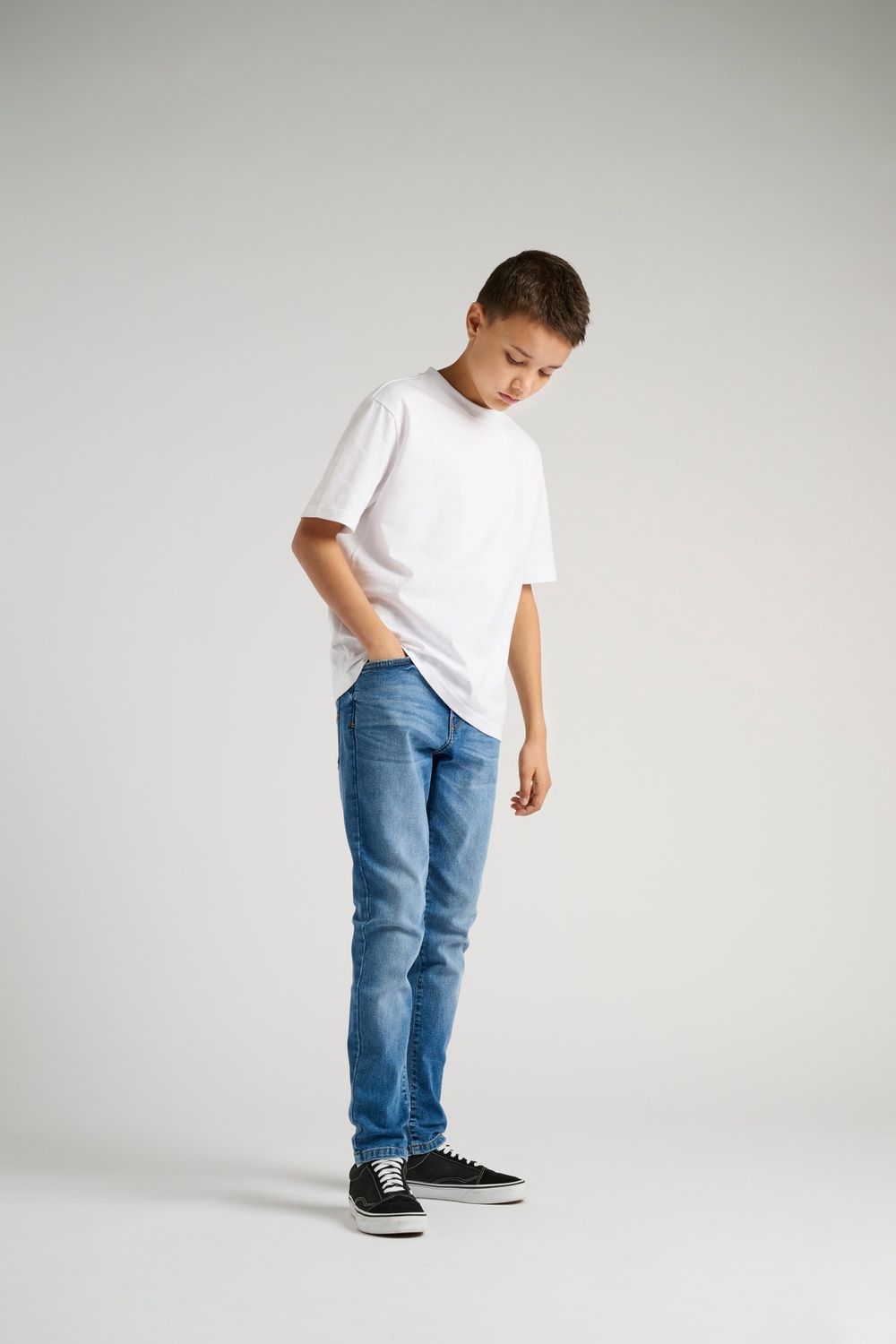 Only &amp; Sons Junior Jeans Yoke –  Middelblauw, Kleur: Medium Blue Denim, Maat: 170