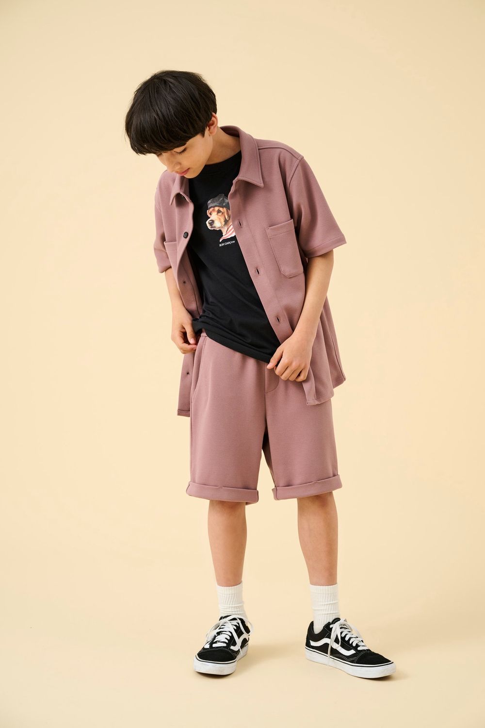 Only &amp; Sons Junior Shorts Osjnew Kodyl, Kleur: Twilight Mauve, Maat: 152